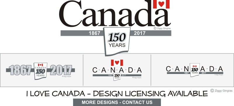   I Love Canada   150 year anniversary, sesquicentennial 